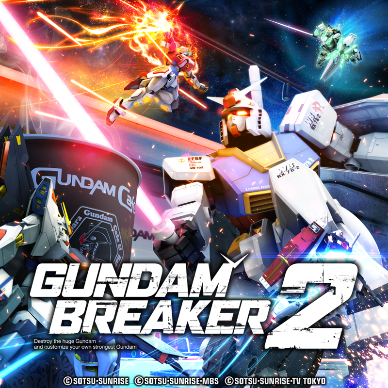 Gundam Breaker 2 box art for Playstation Vita